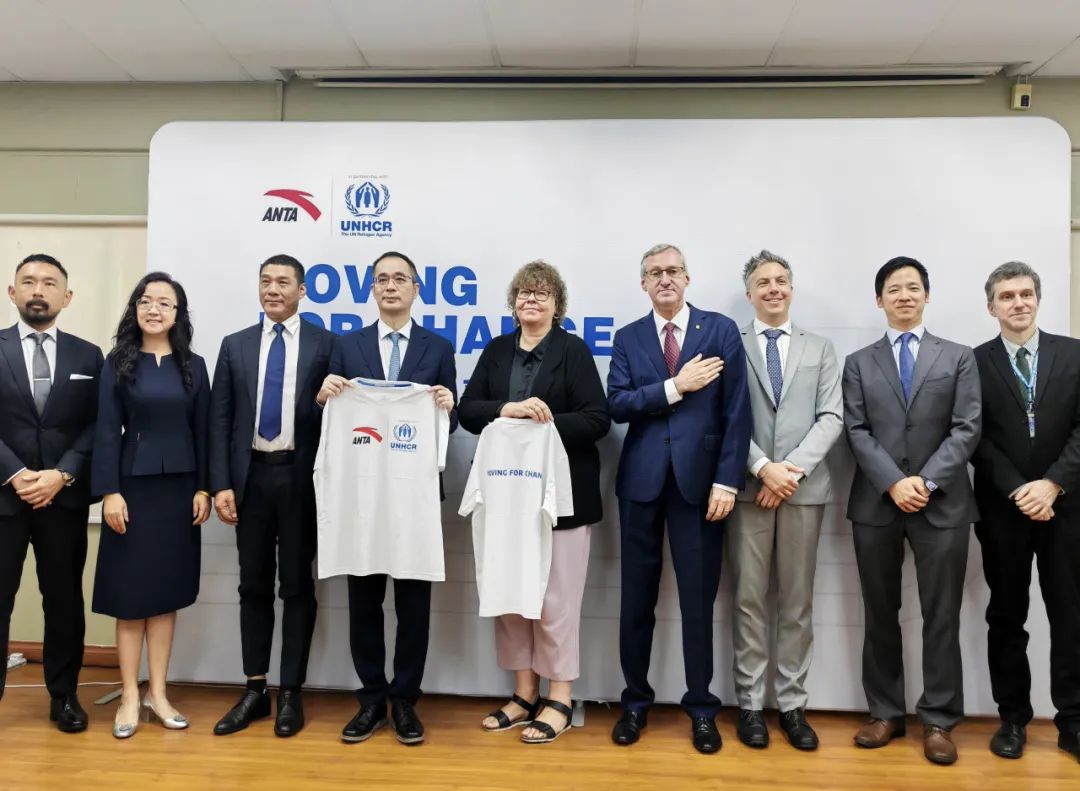 安踏集团成为联合国难民署全球云顶4008手机登录网页的合作伙伴